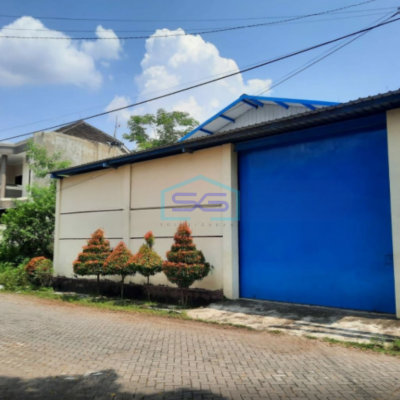 Dijual Tanah Bonus Bangunan Gudang di Perumahan Puri Gading Solo Raya Luas 252m2