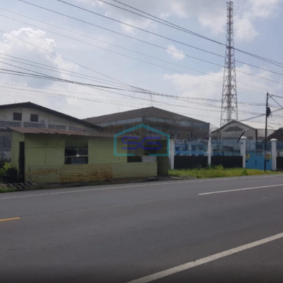Dijual Gudang Atau Pabrik Strategis Pinggir Jalan Raya Sumpah Pemuda Solo LB 4600m2