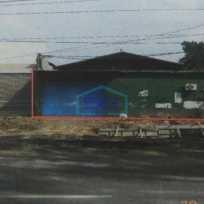 Dijual Gudang hitung tanah lokasi pinggir jalan Pucangsawit Solo