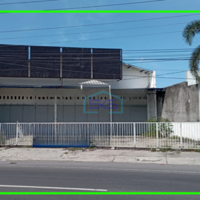 Disewakan Gudang Lokasi Strategis Dekat Pintu Tol Klodran Solo LB 800m2