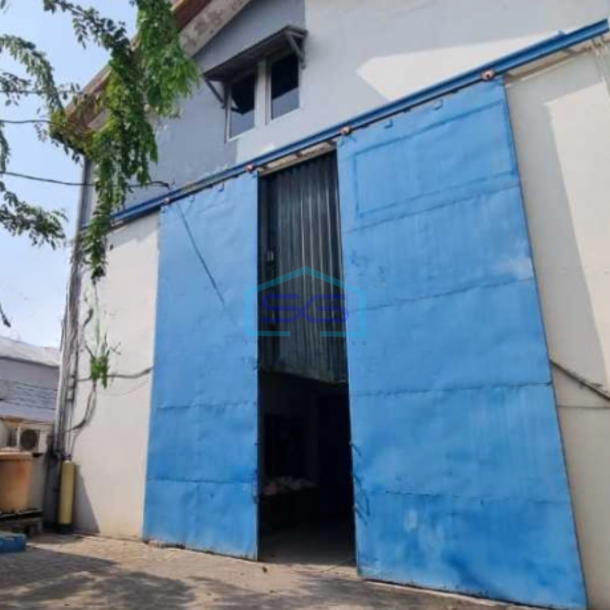 Dijual Gudang Akses Container 40 Feet Luas Tanah 550 m2 Lokasi Dadap Tangerang-4