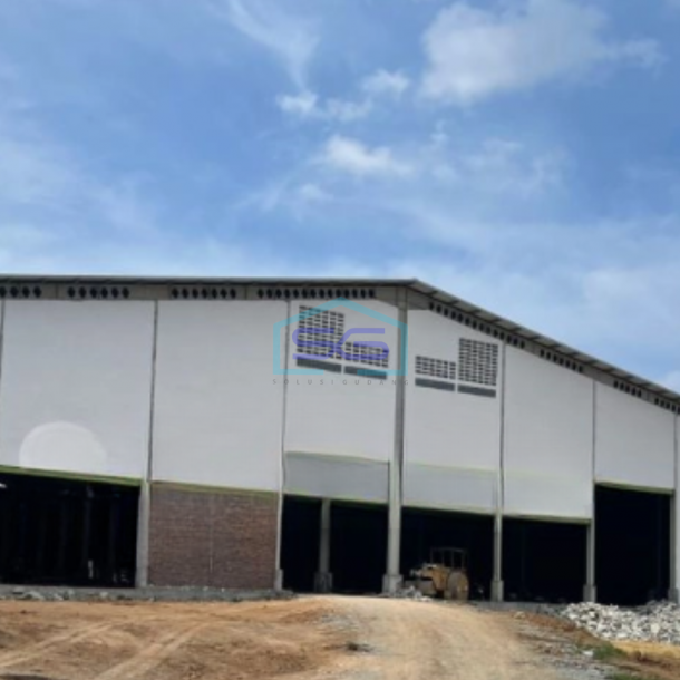 Disewakan Gudang Akses Container 40 Feet Luas Bangunan 5000 m2 Lokasi Periuk Tangerang-3