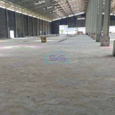 Disewakan Gudang Akses Container 40 Feet Luas Bangunan 5000 m2 Lokasi Periuk Tangerang