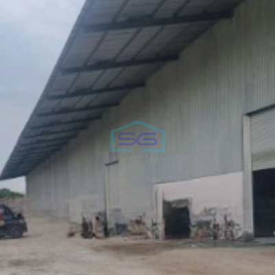 Disewakan Gudang Luas Bangunan 7200 m² Lokasi Bebas Banjir di Pakuhaji Tangerang