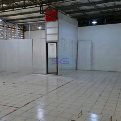 Disewakan Gudang Luas Bangunan 1000 m²  Lokasi Bebas Banjir di Petir Tangerang