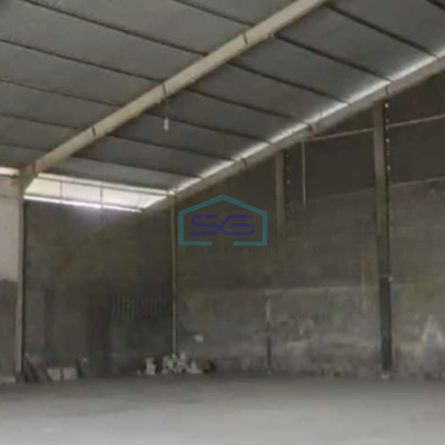 Disewakan Gudang Akses Container 40 feet Luas Bangunan  600 m²  di Jurumudi Tangerang