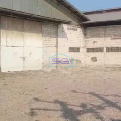 Disewakan Gudang Akses Container 40 feet Luas Bangunan  600 m²  di Jurumudi Tangerang