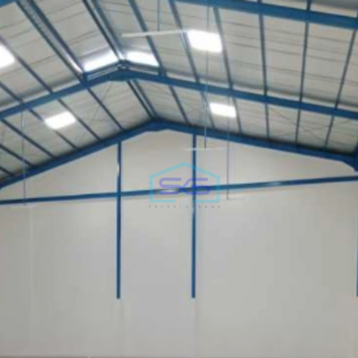 Disewakan Gudang Luas Bangunan 600 m² Lokasi Bebas Banjir di Tangerang