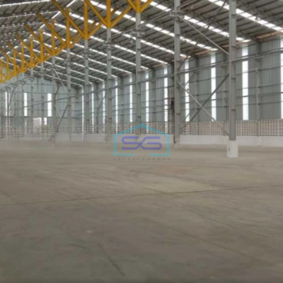 Disewakan Gudang Akses Container 40 Feet Luas Bangunan  3360 m² di Sepatan Tangerang