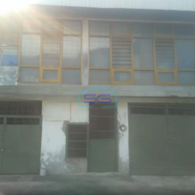 Dijual Gudang Eks Pabrik Luas Bangunan  700 m² Lokasi di Kapuk Kamal Jakarta Barat