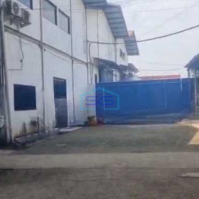 Dijual Gudang Luas Tanah 3837 m² Lokasi Bebas Banjir di Kosambi Tangerang