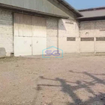 Disewakan Gudang Akses Container Luas Bangunan  600 m²  di Jurumudi Tangerang