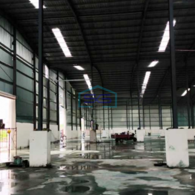 Disewakan Gudang Baru Luas Tanah 22650 m² Lokasi Bebas Banjir di Pakuhaji Tangerang