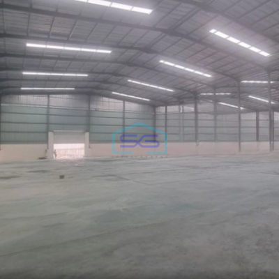 Disewakan Gudang Baru Luas Tanah 22650 m² Lokasi Bebas Banjir di Pakuhaji Tangerang