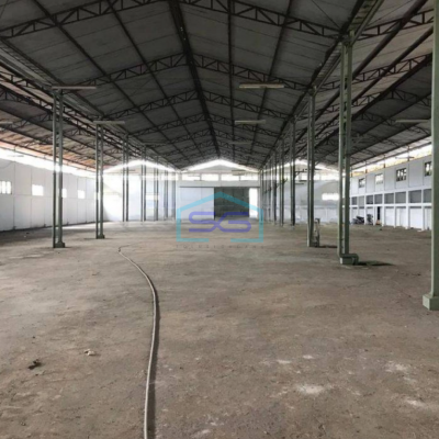 Disewakan Eks Pabrik Hadap Utara Lokasi Pasar Kemis Tangerang LT 7120m2