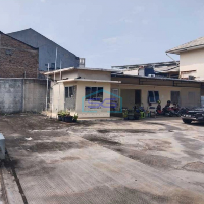 Dijual Gudang Ada Kantor Akses Container 40 Feet Lokasi Jurumudi Tangerang