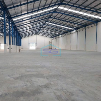 Disewakan Gudang Lokasi Siap Huni Bebas Banjir di Krian Sidoarjo Luas Bangunan  6912 m²