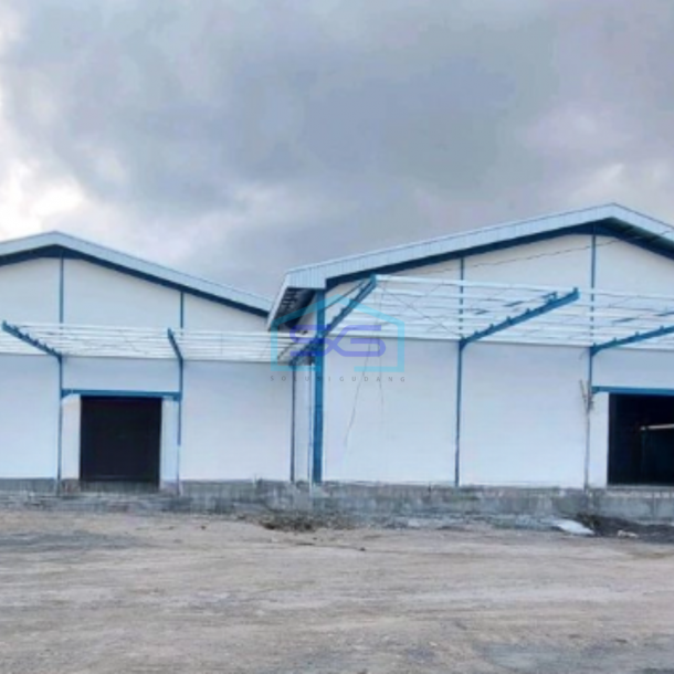 Disewakan Gudang Ada Loading Dock Lokasi Bebas Banjir dan Siap Huni di Krian Sidoarjo-1