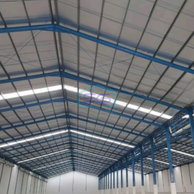 Disewakan Gudang Luas Bangunan 6912 m² Lokasi Bebas Banjir di Krian Sidoarjo