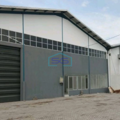 Dijual Gudang Akses Container Luas Tanah  1426 m² Lokasi Bebas Banjir di Sidoarjo