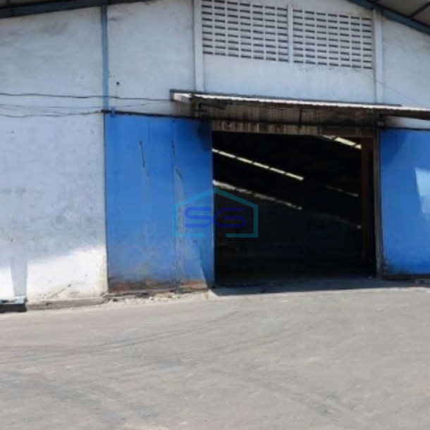 Disewakan Gudang Luas Bangunan  3305 m² Lokasi Bebas Banjir di Kalianak Surabaya-1