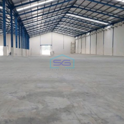 Disewakan Gudang Luas Tanah 60000 m² Lokasi Bebas Banjir di Sidoarjo
