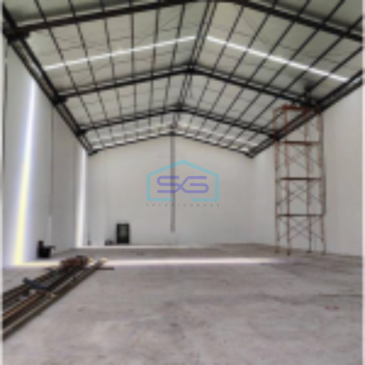 Disewakan gudang adem siap pakai di teluk naga