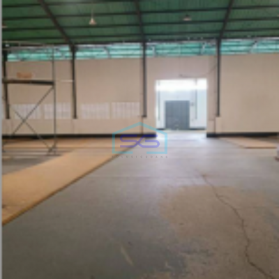 Disewakan gudang siap pakai di kawasan akong sepatan-7