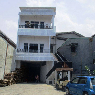 Dijual cepat lelang gudang murah di Dadap, Tangerang