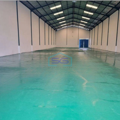 Dijualkan murah gudang luas di Pergudangan 8, jl Prancis, Kosambi, Tangerang.