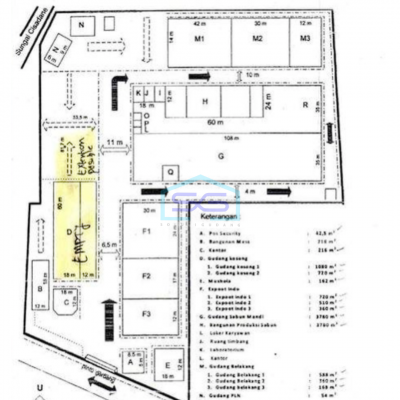 Disewakan gudang murah di Cikokol-6
