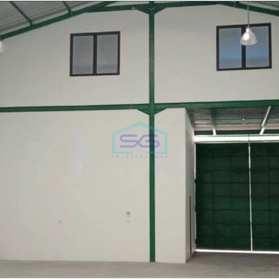 Disewa gudang bagus di Jln Salembaran, Teluk Naga Tangerang