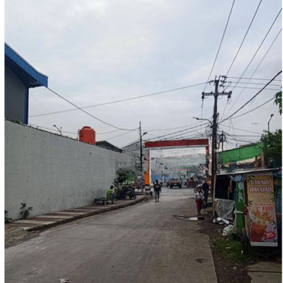 Dijual gudang baru bagus di Kamal lama