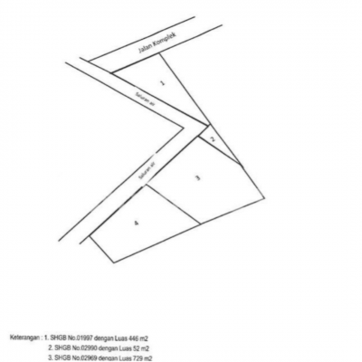 Dijual cepat lelang gudang murah di Dadap, Tangerang