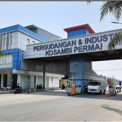 Dijual cepat gudang siap pakai di Kosambi Permai