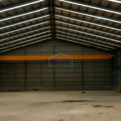 Disewa gudang luas bebas banjir di Pergudangan Kav Dpr Cipondoh