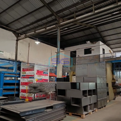 Dijual Gudang Ada Kantor Luas Bangunan  5500 m² Lokasi Legok Tangerang