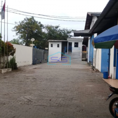 Dijual Gudang Akses Container 40 Feet Luas Tanah  1795 m² Lokasi Tangerang