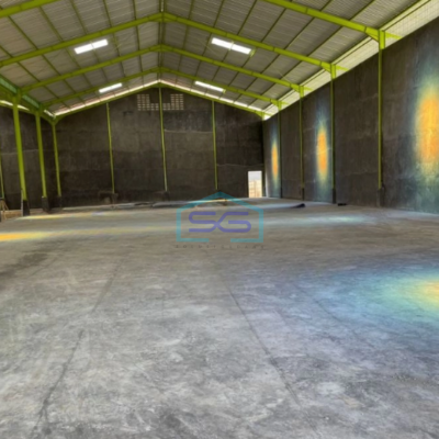 Dijual Gudang Bebas Banjir Luas Bangunan  1824 m² Lokasi Tangerang