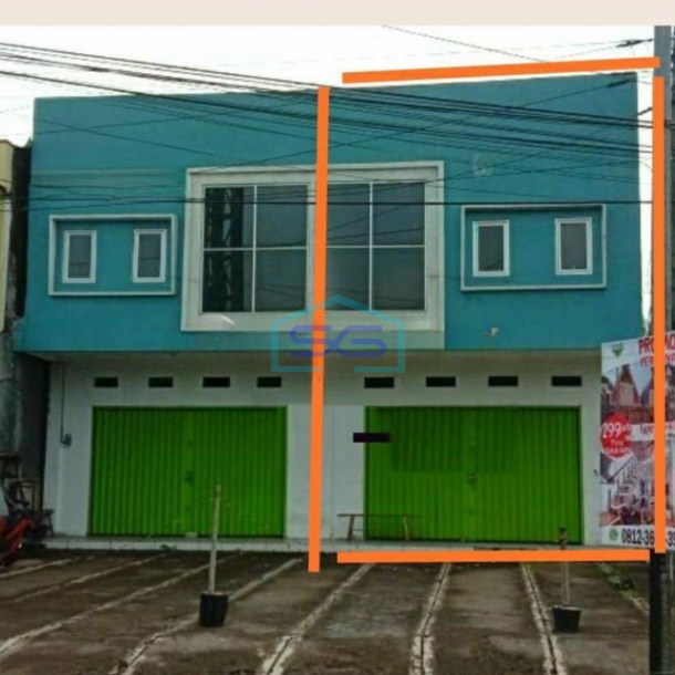 Dijual Ruko Siap Pakai di Jalan Raya Nasional Semarang Bawen 2 Lantai-1