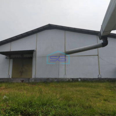 Dijual Pabrik Luas Bangunan  2500 m² di Tepi jalan Raya Cikande Serang