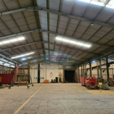 Dijual Gudang Ex Pabrik di Cikupa Tangerang Luas Tanah  5385 m²