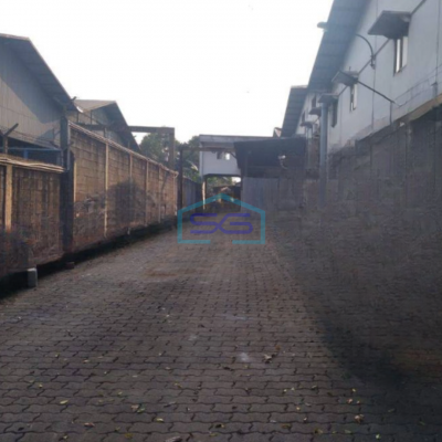 Dijual Gudang Akses Container Luas Bangunan 4000 m² di Bitung Tangerang