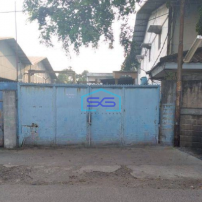 Dijual Gudang Akses Container Luas Bangunan 4000 m² di Bitung Tangerang