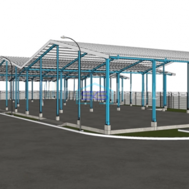 Disewakan Gudang Bagus Siap Huni Luas Bangunan 7200m2 di Sepatan Tangerang-2