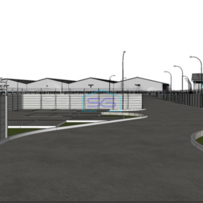 Disewakan Gudang Bagus Siap Huni Luas Bangunan 7200m2 di Sepatan Tangerang