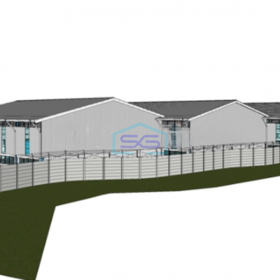 Disewakan Gudang Bagus Siap Huni Luas Bangunan 7200m2 di Sepatan Tangerang