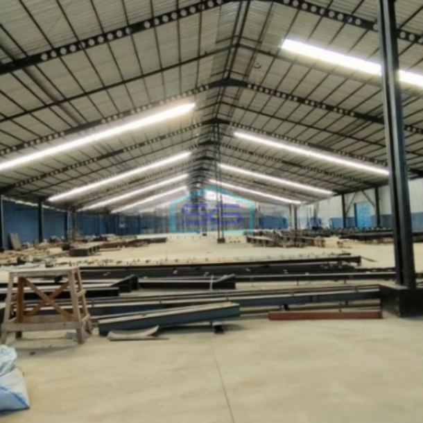 Disewakan Gudang Bagus Siap Pakai LB 6000m² di Jl Raya Legok Karawaci Tangerang-1