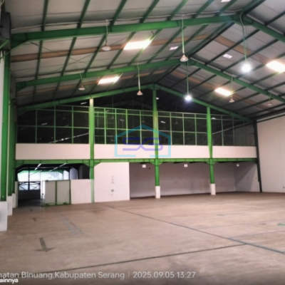Disewakan Gudang Bagus Siap Pakai Luas Bangunan 1452m² Di Cikande Serang Banten