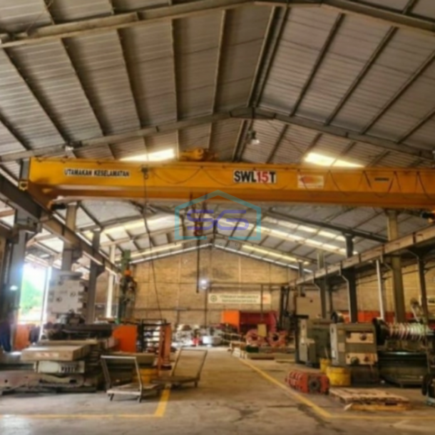 Dijual Gudang Bagus LT 5385m² Di Jl Pergudangan Industri Tangerang-3